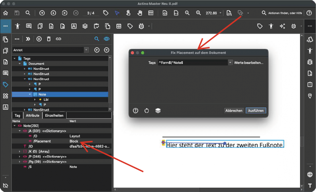 PAC Warning Note Fix